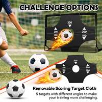 Offre Spéciale : Équipement d'entraînement de football pliable en acier écologique avec but pop-up et options personnalisables