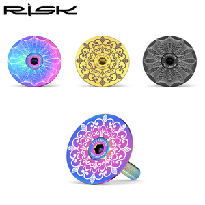 Rischio 28.6mm forcella anteriore coperchio superiore in acciaio ciotola verticale superiore con manico in lega di titanio parti di biciclette da strada da montagna - Product Image 5