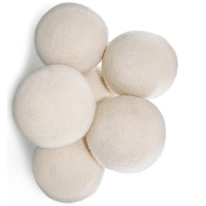 Boules de séchage en laine 100% biologique 6cm/7cm/8cm, boules de séchage naturelles écologiques pour la lessive - Product Image 5