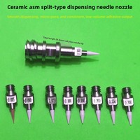 Aiguille de distribution en céramique de haute précision avec pointe de distribution, garantie 1 an, légère (0,02 kg) pour machine de collage de dies ASM