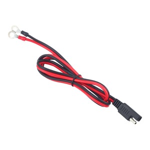 Cavo di Prolunga per Energia Solare con Connettore Maschio SAE a Terminale ad Anello da 6mm per <span class=keywords><strong>Collegamento</strong></span> Pannello Fotovoltaico Batteria Inverter - Product Image 1