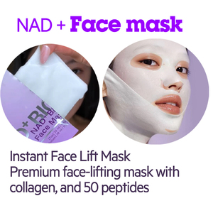 Anti-Aging NAD Bio Lifting-Sil Voll gesichts maske Set White ning Reduzieren Sie Falten Feine Linien Deep Hydrat ion 3D Lifting & Firming Mask - Product Image 3
