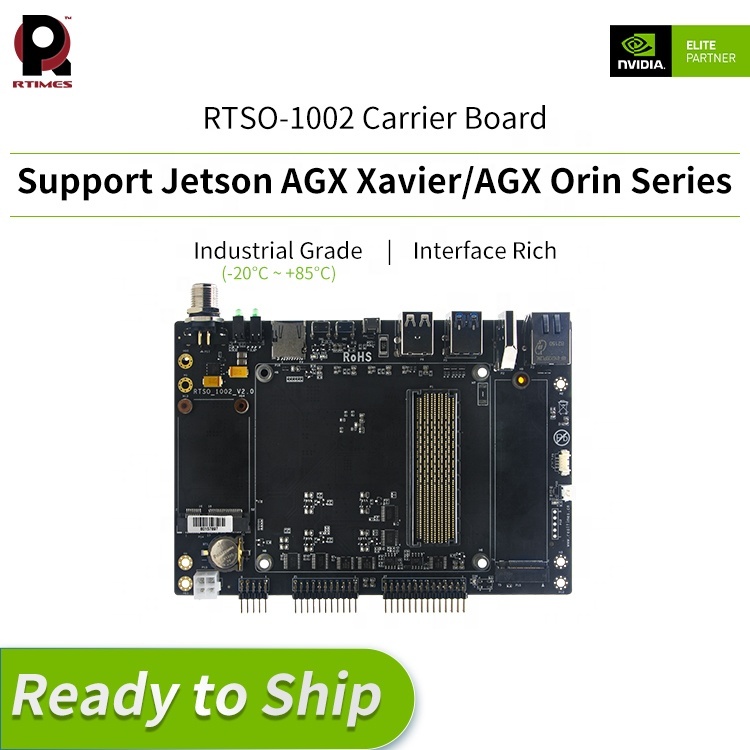 Realtimes NVIDIA Jetson AGX Orin Carrier Board RTSO-1002 for 64GB