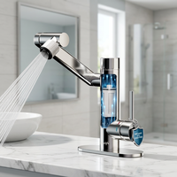 Robinet d'eau potable Eastcooler, acier inoxydable 1080 °   Robinet Filtrant l'Eau pour Cuisine et Salle de Bain Domestiques