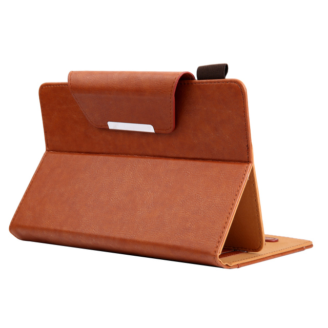 Universal 7inch 8inch 10inch Smart Folio Stand Pu Cover Universal Protective Cover Case With Pencil Holder