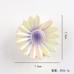 กิ๊บติดผมรูปดอกทานตะวันและดอกอีฟเวอร์เบอร์รี่แบบขายส่ง กิ๊บหนีบผมรูปดอกไม้ กิ๊บหนีบผมทรงฉลาม เครื่องประดับผม - Product Image 3