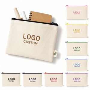 Sac en toile de coton écologique personnalisé avec logo imprimé et double cordon de serrage pour la vente en gros - Product Image 6