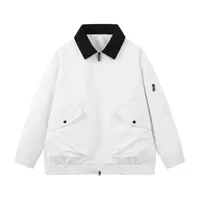 Blouson bomber en velours côtelé noir, poche à rabat utilitaire, poche zippée sur la manche, fermeture éclair bidirectionnelle, veste décontractée de travail, logo personnalisé