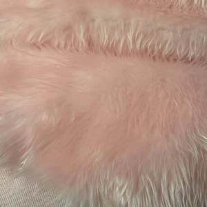 Utilizzato per giocattoli o tappeti pelliccia di poliestere acrilico a pelo lungo colore rosa finta pelliccia sintetica - Product Image 6