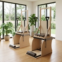 Chaise Wunda Pilates MJD-W64 Combo avec barre d'escalade, équipement d'entraînement pour studio de Pilates