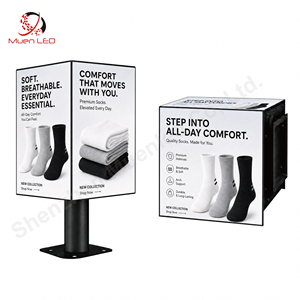Affichage LED magique couleur pleine P2.5 pour extérieur, affichage en cube LED 4 faces, étanche IP65, fréquence de rafraîchissement 1920 Hz pour la publicité - Product Image 6