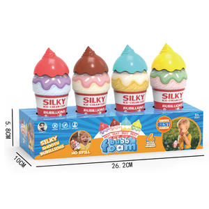 Bouteille à bulles <span class=keywords><strong>de</strong></span> crème glacée en plastique pour bébé, pulvérisation inversée d'eau, bâton à bulles portable pour enfants, jouet d'extérieur anti-fuite, pour les plus âgés - Product Image 5