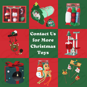 Giocattoli di peluche di <span class=keywords><strong>natale</strong></span> per gatti di peluche giocattolo da masticare con bastone SilverVine - Product Image 6