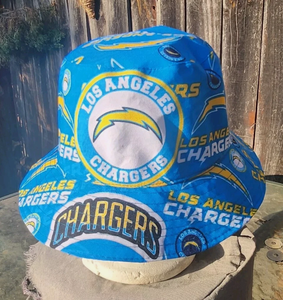 Customized 32 Teams Los Angeles Chargers Bucket Hat Casual Fisherman Hat