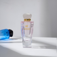 Offre Spéciale Prix Usine Personnalisé Transparent Rechargeable Réutilisable Flacon de Parfum de Luxe Pompe Vaporisateur Bouchon 30ml/50ml Sérigraphie