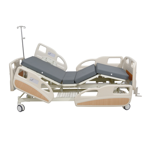 Two 2 Function Hospital Bed Manual Metal Hospital Bed with Toilets Prices Hospital Medical Patient Bed Manufacturer