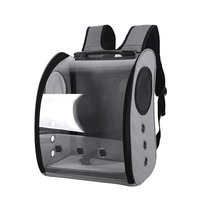 Fabricant en gros Pet Space Capsule sac à dos petit moyen chat chien transporteur Transparent respirant Pet Carriers