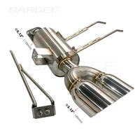 Système d'échappement catback Valvetronic Bargee Mazda MX5 MX-5 NC 2.0L 2015 ~ 2021 catback automatique avec bride