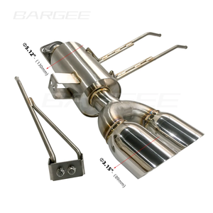 Sistema catback de escape Bargee valvetronic para <span class=keywords><strong>Mazda</strong></span> <span class=keywords><strong>MX5</strong></span>, 2, 0 NC, 2015 ~ <span class=keywords><strong>2021</strong></span>, catback automático con brida - Product Image 1