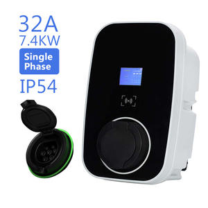 AC Wallbox Home veicolo elettrico 32amp 7kw EV caricabatterie tipo 2 EV stazione di ricarica - Product Image 1