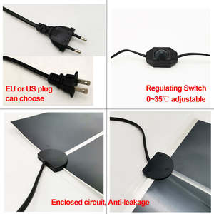 <span class=keywords><strong>Terrarium</strong></span> Reptiles <span class=keywords><strong>Tapis</strong></span> <span class=keywords><strong>Chauffant</strong></span> 5-45W Escalade Pet Chauffage Coussin Chaud Réglable Température Contrôleur Incubateur <span class=keywords><strong>Tapis</strong></span> Outils - Product Image 3