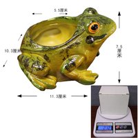 DD4081 Moderne Micro Paysage Plante Verte Grenouille Ornements Creative Balcon Pot De Fleur Décorations Pour La Maison