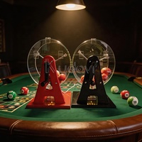 Machine de tirage de loterie portable à LED personnalisée pour mini jeu de bingo et loto, avec 100 numéros et balles de ping-pong