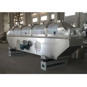 Industrial Vibration Fluidized Bed Dryer For 1500 Kg Per Hour Bread Crumb Source Factory