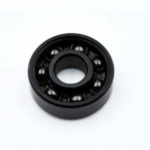 Rodamiento de Bolas de Cerámica Híbrido 608 2RS Negro, 8*22*7mm, Rodamiento de Nitruro de Silicio para Patines de Ruedas, Monopatín, Rodamientos en Miniatura - Product Image 4