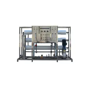 Sistema de água industrial para tratamento de água, sistema de osmose reversa doméstica 6T por hora operacional com moeda