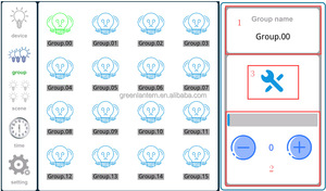 Système de contrôle d'éclairage intelligent DL103B avec écran tactile LCD, panneau de commande principal, contrôleur d'éclairage 12V, prise en charge de 128 gradateurs uniques - Product Image 3