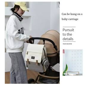 Nueva bolsa de viaje de bebé de tela Oxford impermeable de moda Bolsa De Pañales plegable para madres - Product Image 6