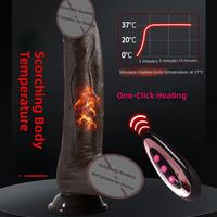 Jouets sexuels, gros pénis africain, extra large, épaissi, réaliste, vibrateur en forme de pénis, télécommandé, télescopique
