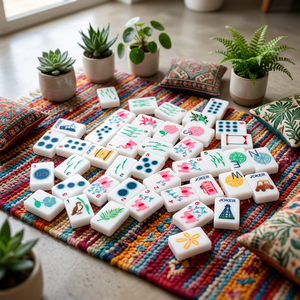 Juego de Fichas Boca Grande Day Tile Set, Acrílico, Colección Mahjong Americano, Temática Playa de Florida, Pre-orden, Personalizado de Fábrica, Venta al por Mayor - Product Image 1