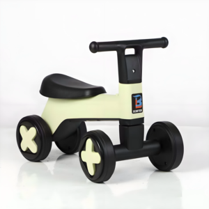 Bebekler için çocuk denge bisikleti 1-3 yıl 4 tekerlekli plastik Ride-On araba - Product Image 5