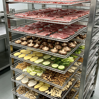 Grille de refroidissement en treillis métallique en acier inoxydable 304 de qualité alimentaire personnalisée pour barbecue et cuisson