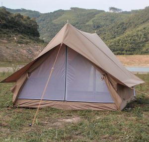 Tienda de <span class=keywords><strong>playa</strong></span> familiar a prueba de lluvia para exteriores en forma de A, puntales inflables de TPU, cabaña de tela Oxford de un dormitorio diseñada para mayor durabilidad y comodidad - Product Image 2