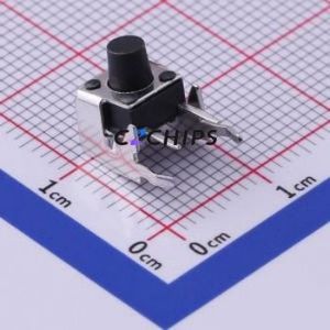 TS-1093C-A7B3-D1 Tactile Switch Switch Single Pole Single Throw Round Button 2.5N 6mm - Product Image 1