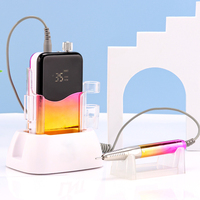 Machine à polir les ongles électrique rechargeable professionnelle portable de très haute qualité 35000 tr/min sans balais