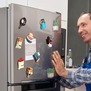 Cute Food Fridge <b>Magnets</b> Traditional Design Eco-friendly <b>Strong</b> Polyresin Custom Shape <b>Magnets</b> for Kitchen Home Decor Office - Product Image 1