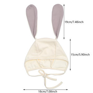 Liquidation vente lapin coton doux princesse chapeau couleur bonbon Super doux bébé Turbans cadeau <span class=keywords><strong>de</strong></span> <span class=keywords><strong>naissance</strong></span> accessoires <span class=keywords><strong>de</strong></span> cheveux - Product Image 5