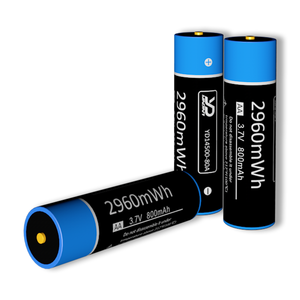 YaDan 14500 AA Li ионный аккумулятор 1,5 В перезаряжаемый литий-ионный аккумулятор для пульта дистанционного управления бытовой электроники заменитель щелочной батареи - Product Image 1