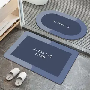 Popular cheap anti non slip quick drying soft comfy super water floor shower mats bath bathroom rug mat