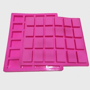 Moule à savon carré en silicone à 24 cavités, personnalisé, en gros, pour poudings, bonbons et fournitures d'artisanat polyvalentes - Product Image 4