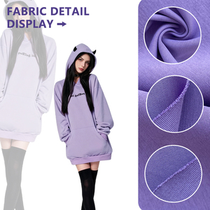 Tela de punto doble de polialgodón y spandex 40S, 190 cm de ancho, 320 g/m², elástica, opaca, para vestidos, camisetas y conjuntos de sudaderas. - Product Image 4