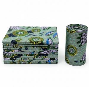 Tissu africain haut de gamme en satin ciré pour pagne traditionnel, robes enveloppantes pour femmes, foulards, robes de mariée, tenues de fête, capulana - Product Image 1