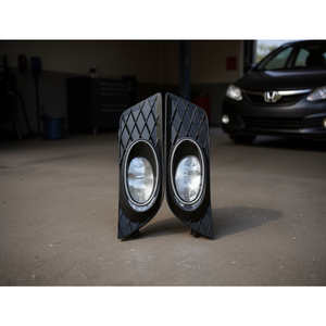 Juego de Luces Antiniebla LED para 2012, Nuevo Kit de Actualización de 12V, Carcasa Negra, Diseño de Patrón de Diamante - Product Image 1