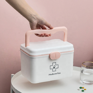 Organisateur de flacons de médicaments en plastique, écologique, résistant aux enfants, compatible micro-ondes, pour un stockage sûr des médicaments - Product Image 2