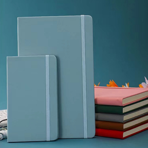 Wholesale Bluk <b>A5</b>/A6 Customized Print LOGO School Notebooks Promotional PU Leather Journal with Office Gift - Product Image 3
