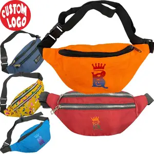 New Simple Fashion Multi Color Sports Multifunctional Running Fanny Pack Belt Pu Leather Waist Bag